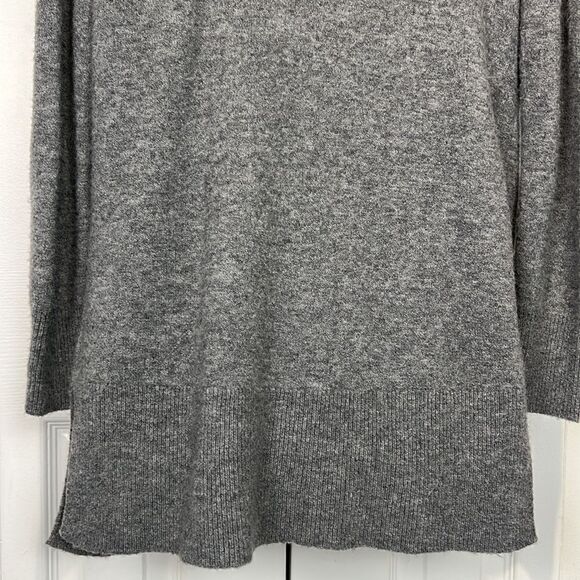 Madewell Merino Wool Alpaca Blend Open Face Grey Cardigan Size XXS - Picture 10 of 13